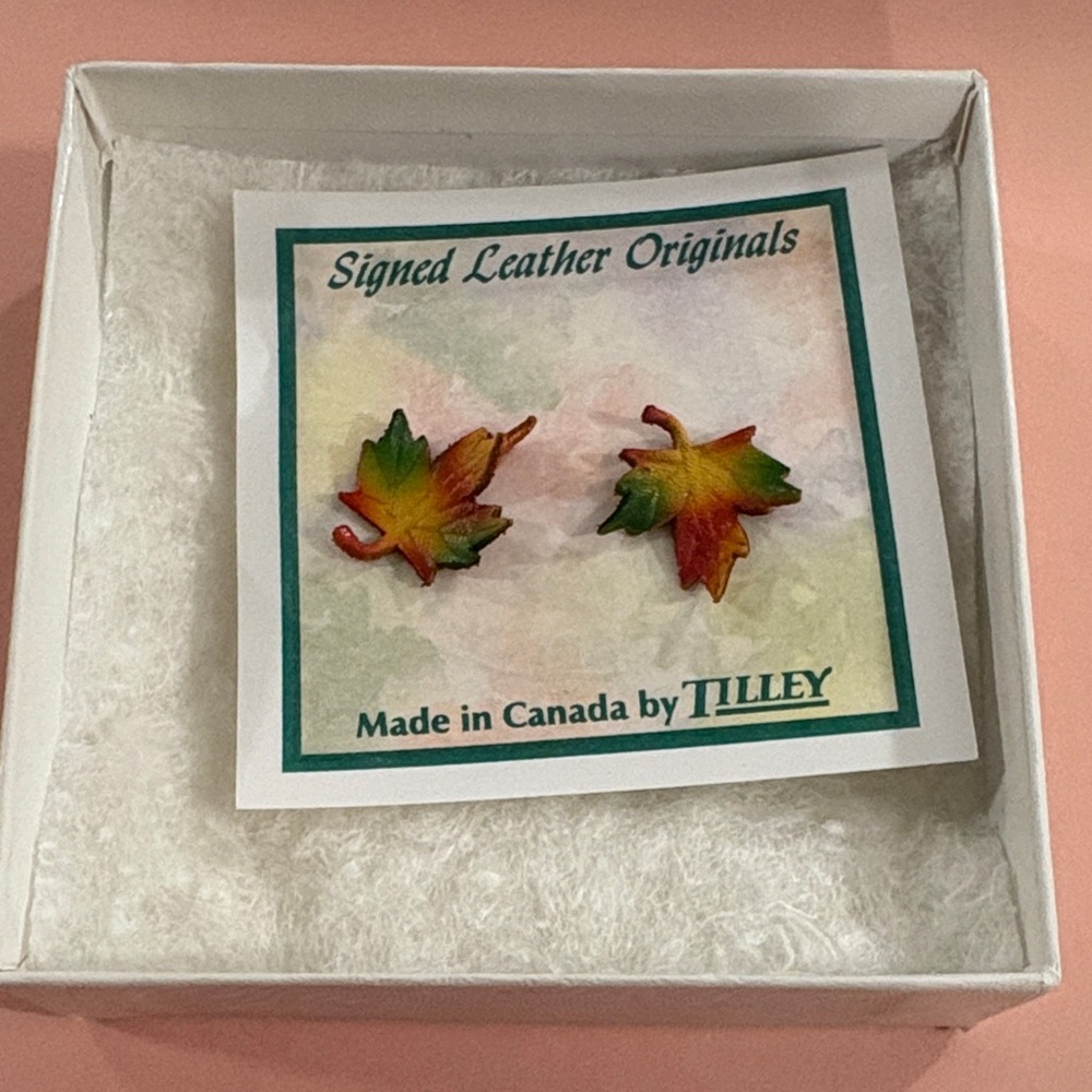 Tilley Autumn Leaf Earrings - Multicolor